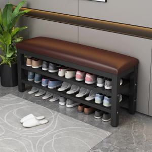 Outdoor Shoe Rack Bench Shoe Cabinet With Seat Shoe Rack With Bench Shoe Rack Bench Multi-Layer Door Seat Rest Stool Long Stool Stable and Durable 鞋凳 鞋架