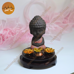 Combo ban thờ mini thờ Phật thờ Thần Tài vật phẩm phong thủy