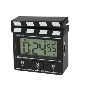 MAOMEI STORE Điện Đồng hồ hẹn giờ cho bảng gõ phim Đa chức năng Cổ điển Đồng hồ báo thức nhắc nhở đếm ngược Dễ sử dụng Sự im lặng Đồng hồ hẹn giờ nấu ăn từ tính Dành cho Văn phòng Nhà bếp Trường học