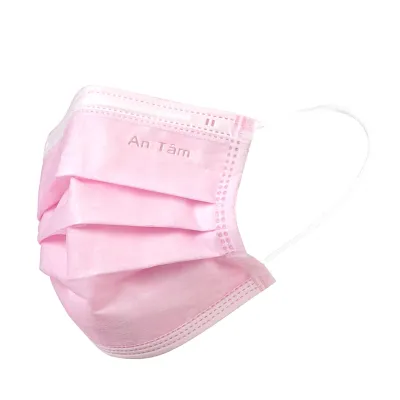 Set 100 cái - Khẩu trang y tế trẻ em kháng khuẩn 4 lớp dày dặn họa tiết dễ thương chính hãng An Tâm