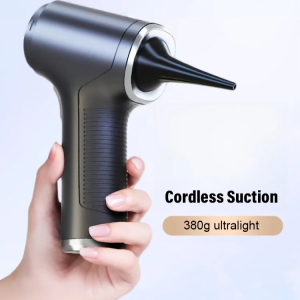 Small carmounted washable powerful wireless charging vacuum cleaner