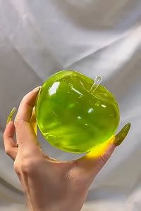 Green Apple Squishy Stress Ball Rebound Sensory Squeeze Toy Ideal Party Favor Gifts