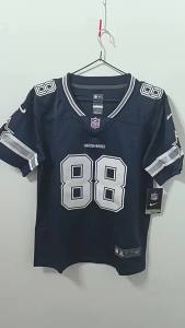 Áo đấu bóng bầu dục NFL quần áo trẻ em áo đấu thêu NFL số 3 số 4 số 88 của đội Cowboys bán buôn từ xưởng thêu.