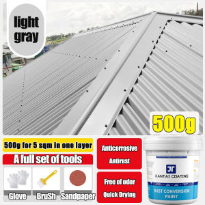 Anti Rust Paint for Metal Rust Converter 1KG Cat Anti Karat Besi Waterproof Anti Rust Paint Metal No Longer Rusts