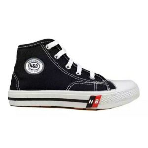 sepatu sekolah n/b hitam putih sol putih produk terlaris