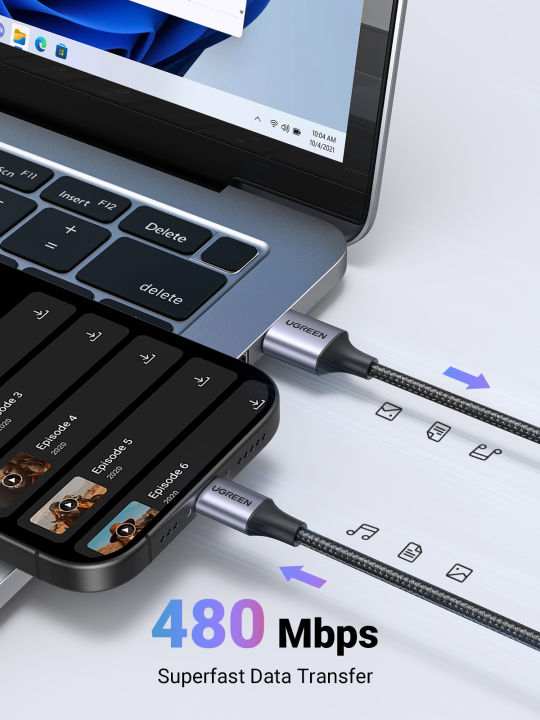 UGREEN%20Nylon%2018W%20USB%20Type%20C%20Fast%20charging%20Cable%20for%20Samsung%20S26%20Ultra%20S25%20Ultra%20Ultra,%20Samsung%20S26%20Ultra%20S25%20Ultra%EF%BC%8CSamsung%20S26%20Ultra%20S25%20Ultra%20iPhone%2015%20Pro%20Max%20iPhone%2016%20Pro%20Max%20iPhone%2017%20Pro%20Max%20-%20Image%206