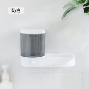 Punch-Free Soap Solution Pressing Utensil Wall-Mounted Kitchen And Bathroom Hotel Hand Sanitizer Shower Gel Sub Bottle