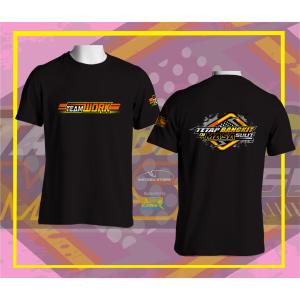 KAOS TEAM WORK ( TETAP BANGKIT DI MASA SULIT)COTTON COMBED 24S (LEBIH TEBAL DARI 30S) ADEM NYAMAN DI PAKAI DAYA SERAP KERINGAT TINGGI