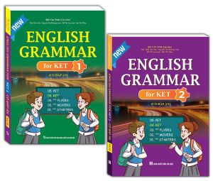 Sách - combo 2c English grammar for ket tập 1 và 2 ( có đáp án)
