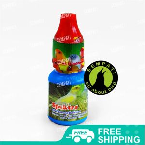 SEMPATI Spektra Dr.Edhi Spektros Obat Burung Sakit Lesu Malas Makan Snot Mata Berair Muntah Diare Bulu Ngembang Pilek Bengkak Kaki Lemah VSPEKKS