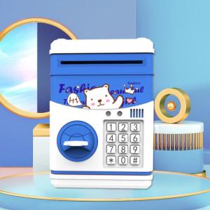 Heo Đất Điện Tử Hoạt Hình Máy ATM Hộp Tiết Kiệm Tiền Tiết Kiệm Tiết Kiệm Tiền Mặt Có Nhạc 2 Trong 1 Dung Tích Lớn Đồ Trang Trí Nhà Cửa Cho Trẻ Em Bé Trai Bé Gái Quà Tặng Sinh Nhật