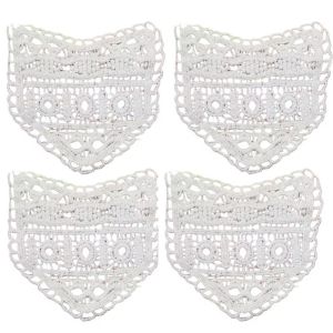 INVADER 1/4Pcs Cotton Jeans Waist Expander Adjustment Maternity Garment Accessories Hollow Lacework Waist Band for Jeans Pants Trousers