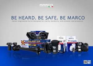 HORN MARCO EXTREME BLAST XB2B POWERFUL ELECTRIC AIR HORN W/ DOUBLE COMPRESSOR GENUINE MARCO