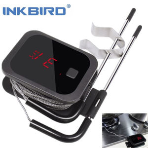 INKBIRD IBT-2X Wireless Kitchen Cooking Thermometers Bluetooth Smart Temperature Sensors for BBQ Indoor Outdoor Cooking
