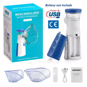 Portable Mesh Nebulizer Machine For Adult Children Home Travel Inhaler Masks Humidifier