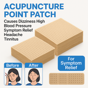 Hypertension Acupoint Patch Relieves Headache Dizziness And Tinnitus Symptoms Caused By High Blood Pressure Improve Blood Circulation/Lower Blood Pressure 改善血液循环/降低血压 御田医生同款高血压穴位贴缓解血压升高引起的头痛头晕耳鸣症状