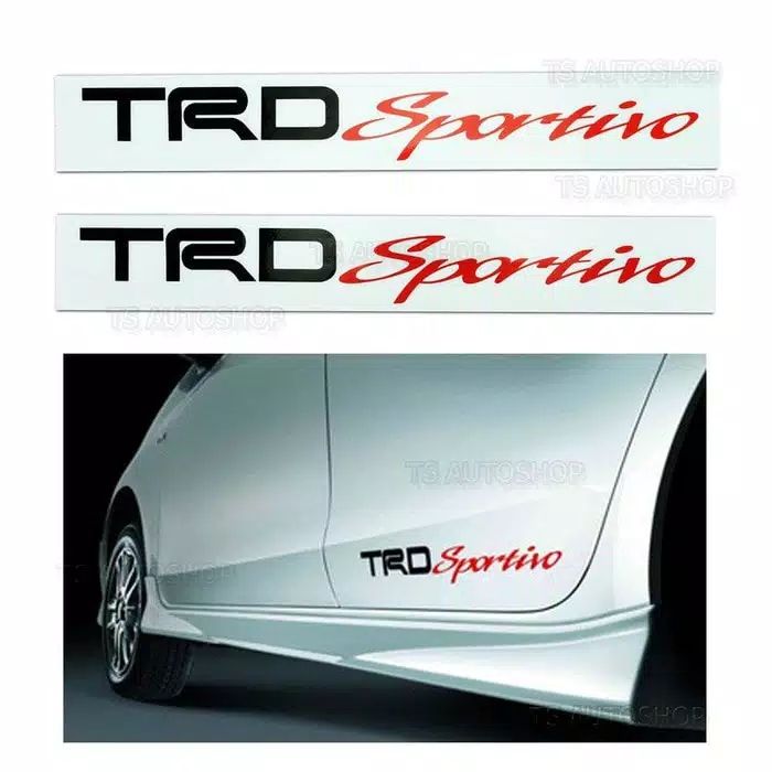 Stiker Sticker Trd Sportivo Stiker Mobil Trd Sportivo Lazada Indonesia