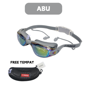KANSA KACAMATA RENANG ANAK DEWASA KS88 ANTI FOG ANTI UV FREE BOX