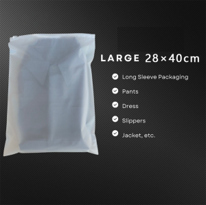 Frosted Matte Bag Packaging for Clothing Business Food Storage Travel Pouch Zipper Bag Travel bag