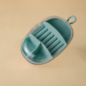 Travel Convenient Jewellery Box Storage Organizer | Kotak Barang Kemas Simpan Perhiasan Senang Bawa Melancong | 首饰收纳盒小巧戒指耳环饰品盒旅行便携式首饰整理盒