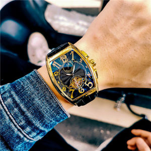 Official Authentic Products Automatic Mechanical Watch Mens Watch Hollow Belt Mens Watch Personal Watch Mens Fashion
