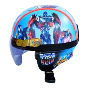 Helm Anak Chips Sincan 1-3 th Karakter Transformers Retro