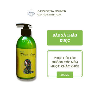 Dầu xả thảo dược dầu xả dừa kem ủ tóc phục hồi tóc hư tổn chẻ ngọn khô xơ dưỡng tóc mềm mượt chắc khỏe từ sâu bên trong