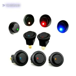 YINGRAN3 Công tắc bật tắt đèn LED chấm tròn cho xe hơi 1 cái bộ mới 12V bán hàng Công tắc bật tắt đèn LED Chấm Tròn 12V cho xe hơi 1 cái bộ mới bán chạy Công tắc bật tắt bật tắt đèn LED chấm tròn cho xe hơi 1 cái bộ mới 12V dụng cụ bán hàng 1 cái bộ mới c