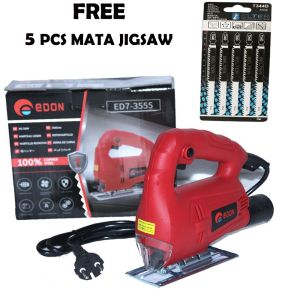 mesin jigsaw Edon mesin jig saw gergaji listrik mesin potong kayu triplek jigso zigsaw