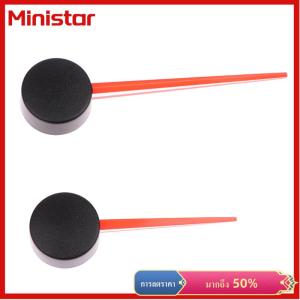 Ministar แผงหน้าปัดเข็มชี้แผงหน้าปัดเครื่องวัดระดับน้ำมันเชื้อเพลิงอุณหภูมิรอบต่อนาทีตัวชี้สีแดงสำหรับการปรับเปลี่ยนแบบ DIY