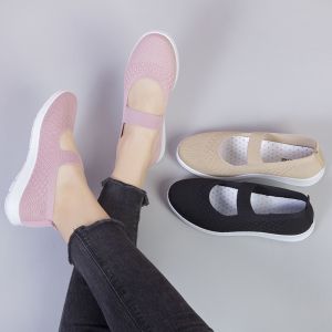 Sepatu Wanita terbaru Kitty btv Sepatu Flat Tenunan Sepatu Wanita Sepatu Kerja SlipOn Sepatu Feminim