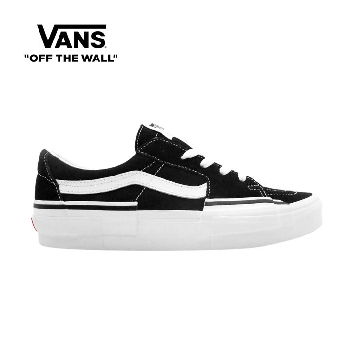 Vans sk8 sale low mens white