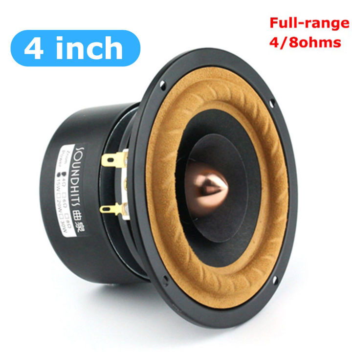 30W 4 Inch Speaker 4ohm 8ohm Full Range Speaker Fever Tweeter Midrange