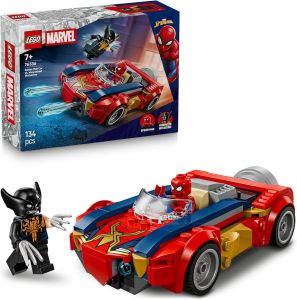 [BrickStory] LEGO Marvel Spider-Man Car vs. Venomized Wolverine (76336)(134 Pieces)