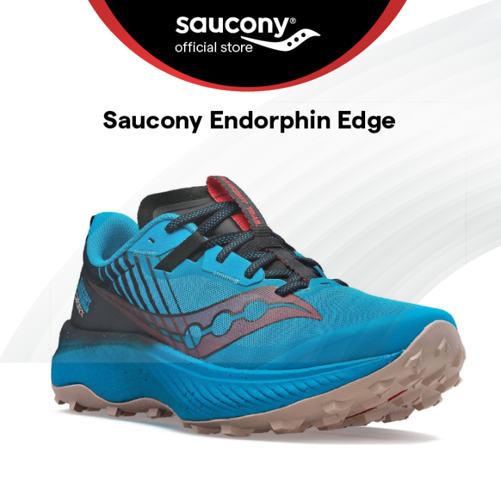 Saucony Endorphin Edge | Men's Shoe | Ocean / Black | S20773-31 | Lazada