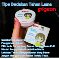 Bedak Pigeon Glowing Tahan Lama - Bedak Pigeon Teens Bedak Remaja Padat Untuk Dewasa. 