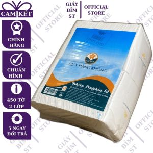 Giấy ăn cân Hàng Không vuông 2 lớp bịch loại 1kg hoặc 05kg (hàng chuẩn đủ cân loại đẹp) dùng cho quán ăn nhà hàng