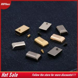【COD】🔥🔥🔥 10Pcs Metal Zipper Stopper And Tail Clip Plug With Screw DIY Zipper Repair End Plug for Crafting Sewing Apparel