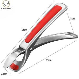 Dụng Cụ Kẹp Gắp Đồ Nóng Chống Trượt Bằng Thép Không Gỉ Đa Năng