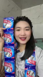 [Mua 5 tặng 5] Combo 10 Túi Bột Tẩy Lồng Máy Giặt Vệ Sinh Máy Giặt Hiệu Quả Tiện Lợi