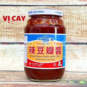 Tương Đậu Bản (Cay) & Tương Tàu Bạch (Không Cay) MingTeh Food 460G - Gia Vị Đặc Sắc Đài Loan