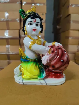 GANESH AND BABY KRISHNAN STATUE FOR GIFT/DECOR