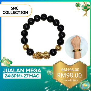 【SNC】<金沙·貔貅>手串男女助招财平安辟邪<Jinsha·Pixiu> Bracelets for men and women