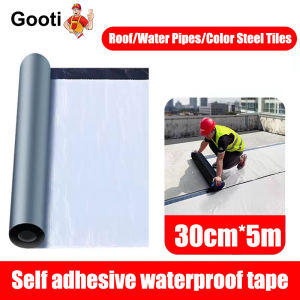Waterproof Tape Color Steel Tile Sticker Self-adhesive Membrane Roof High Viscosity Leak Repair Strong Butyl Heat Insulation Repair Sticker
