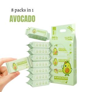 8in1 Set Baby Wipes Mini Multipurpose wipe Easy to carry Outdoor Travel Size