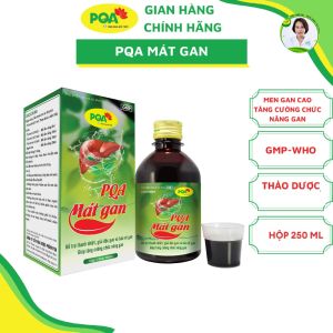 PQA Mát Gan Siro hỗ trợ thanh nhiệt giải độc gan tăng cường bảo vệ gan xơ gan men gan cao viêm gan.