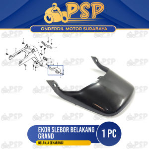 Ekor Slebor Belakang Grand - Mudguard Kepet Pet Air Buntut Sambungan Flap Topi Selebor Spakbor