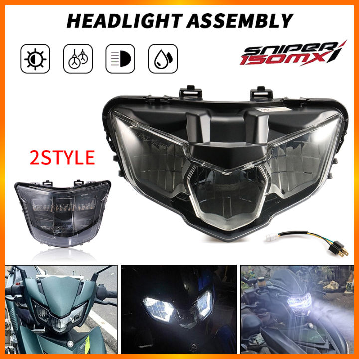 E M Sniper V V Mxi Led Motorcycle Headlight For Sniper V V Lc Y Zr Rs Sniper