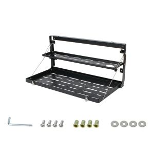 OnlyF U Car Tailgate Foldable Storage Rack Organizer Bracket for Ford Bronco 2021 2022 2023 2024 2025 Up Interior Accessories 4Y1Z7