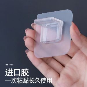 Punch-free Shelf Transparent  Support Nail Free Shelf Transparent Support Adhesive Pegs Closet Cabinet Shelf Support Clips bathroom accessories bathroom rack